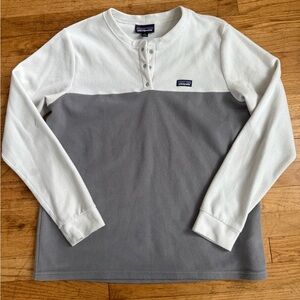 Patagonia Cream Long Sleeve Henley